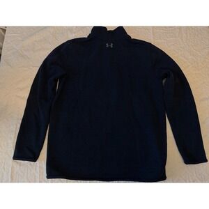 Under Armour‎ ColdGear 1/4 Zip Pullover Brown Fleece Lined Sweatshirt XL